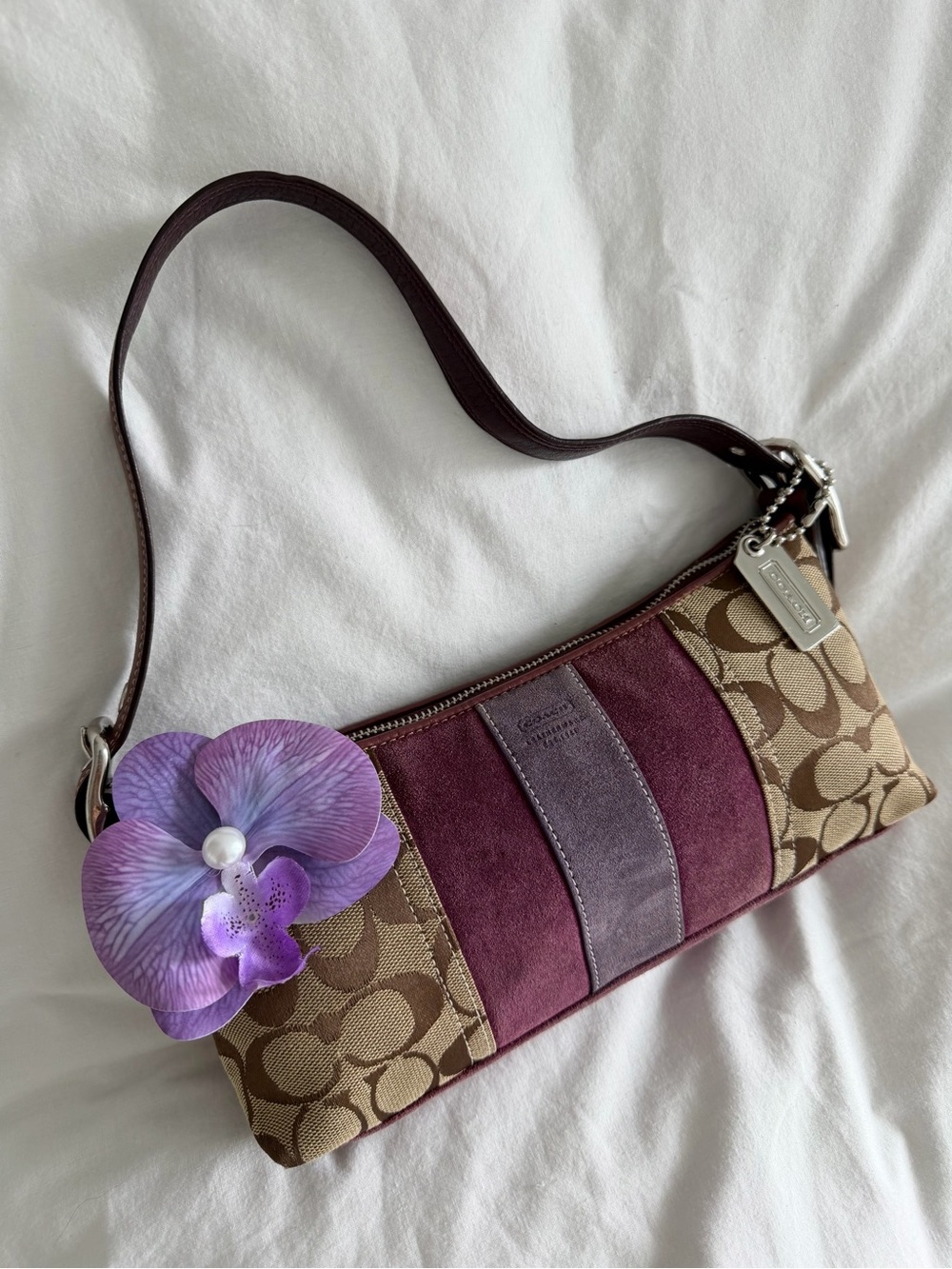 2005 Coach Demi Baguette Shoulder Bag